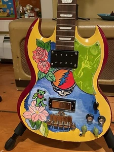 Gitarren-Plektrumschutz handbemalt nach Ihren Wünschen - Bild 1 von 8
