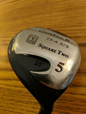 Controlador de calle de madera Light & Easy Three 17-4 S/S cuadrado dos LPGA 5 20 grados diestro Foto 1 de 4
