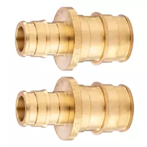 Acoplamientos de expansión EFIELD Pex A de 1"x 3/4" paquete de 5 a 100 accesorios de latón sin plomo - Imagen 1 de 12