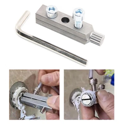 Broken Screw Extractor Repair Removal Tool for Faucet Washing Basin Corner US * - Image 1 of 4