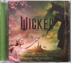 WICKED Movie Soundtrack Green Elphaba Version Target Exclusive *NEW* CD & Poster - Picture 1 of 2