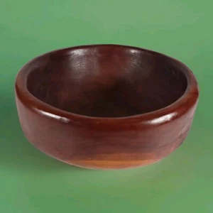 Evie Phelps 9" x 4" Cuenco de madera rústico - Pieza de decoración - Imagen 1 de 8