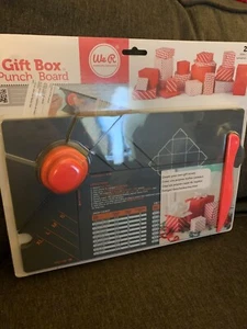 New We R Memory Keepers Gift Box Punch Board With Scoring Tool American Crafts - Picture 1 of 2