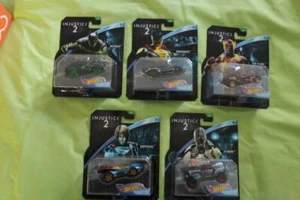 Hot Wheels Injustice 2 Complete Set of 5 - Picture 1 of 6