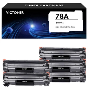 5 Stück CE278A Toner passend für HP 78A LaserJet Pro P1566 P1606 1606DN LBP6200D MFP - Bild 1 von 8