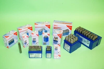BGS TECHNIC BGS Einschlagbuchstaben Schlagbuchstaben Schlagzahlen Stern 2-12 mm - Auswahl