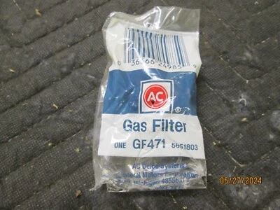 Filtro de combustible de gas carburador AC GF471 5651803 ** ENVÍO GRATUITO Foto 1 de 2