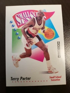 1991 1992 Skybox Terry Porter SMALL SCHOOL SENSATION Karte #607 - Bild 1 von 2