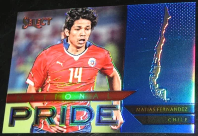 2015-16 Panini Select National Pride Matias Fernandez BLUE # 045/299 Prizm 2016 - Image 1 of 2