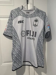 Fiji Rugby Jersey Fiji Airways HSBC Sevens Series ISC XL World Rugby - Picture 1 of 14