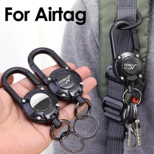 Anti-Lost Case for Apple AirTag Air Tag Airtags Protective Cover Holder Keychain - Photo 1 sur 7