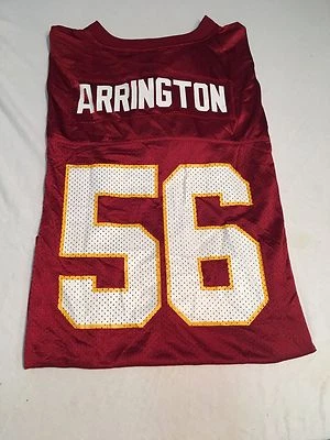 NUEVA CAMISETA RETRO LAVAR ARRINGTON #56 WASHINGTON REDSKINS RÉPLICA JUVENIL NFL Foto 1 de 4