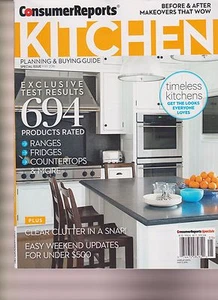 CONSUMER REPORTS KITCHEN Planning & Buying Guide May 2016, TIMELESS KITCHENS. - Picture 1 of 1