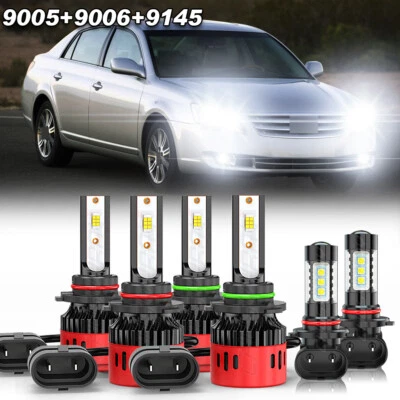 Faro antiniebla LED para Toyota Camry 2002 2003 2004 2005 2006 6X 6000K Foto 1 de 4