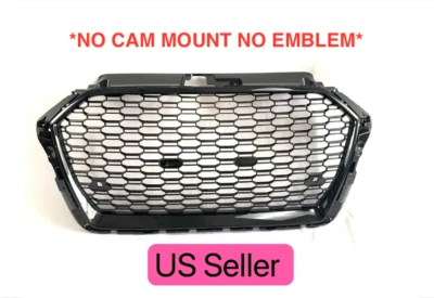 Решетка радиаторная сотовая для переднего бампера Audi A3 S3 2017-2019 годов выпуска стиль RS3 - Изображение 1 из 4