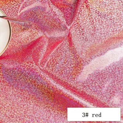 Tela Bronceadora Brillante Láser Realizar Disfraz Tela Artesanía Decoración Material Moda Foto 1 de 4