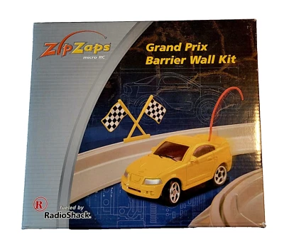 ZIP ZAPS micro RC Grand Prix Barrier Wall Kit RACING NEW IN BOX by Radio Shack - Image 1 of 4
