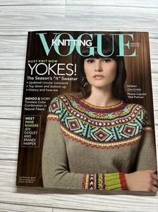 VOGUE Knitting Magazine Winter 2017/18 Must Knit Now Yokes Knitting Patterns - Picture 1 of 6