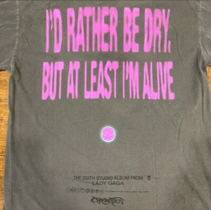 Lady Gaga Ariana Grande Rain On Me Chromatica Tour Merch Long Sleeve T Shirt LRG - Picture 1 of 11