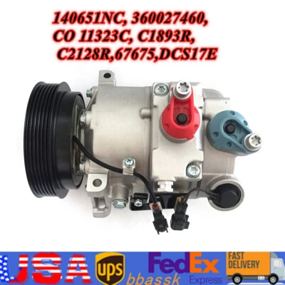 适用于沃尔沃/路虎 LR2 3.2L 交流电空调压缩机 带离合器更换套件 — 第 1/4 张图片