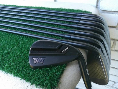 Juego de hierros PXG 0211 XCOR2 NEGRO (5i-GW, SW) con varillas flexibles rígidas KBS 80 g Foto 1 de 4