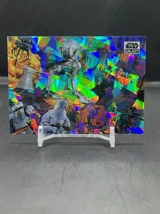 2021 Topps Star Wars Chrome Galaxy Atomic Refractor The Battle Of Hoth /150 - Picture 1 of 2