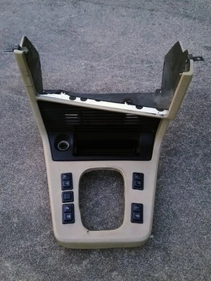 Partición de almacenamiento de consola central BMW E24 635csi 633csi M6 beige perla tostado Foto 1 de 4