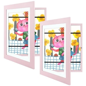 Artworks Children Art Projects Schoolwork Home Or Office Light Pink 2Pack - Picture 1 of 8