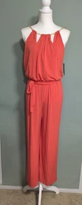 Thalia Sodi Damen Jumpsuit Einteiler in Eternal Red Gr. Small Neu mit Etikett - Bild 1 von 6