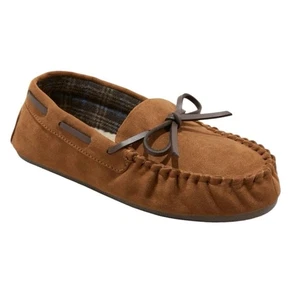 Cat & Jack Lionel Moccasin Slippers Chestnut NEW Size 1 - Picture 1 of 7