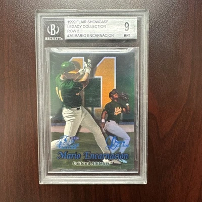 1999 Flair Showcase Mario Encarnacion #36L Row 2 Legacy Collection /99 (RC) - Imagem 1 de 2