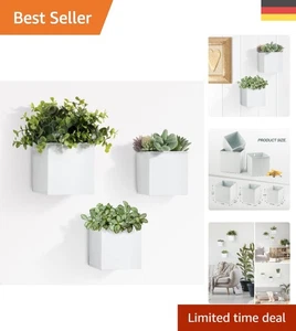 Modernes Metall-Hängeampel-Set: 3 Elegante Wandvasen für Pflanzen und Blumen - Bild 1 von 9