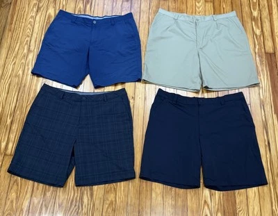 Лот из 4 мужских шорт для гольфа Under Armour размер 42 — подходящие игровые шорты - Изображение 1 из 4