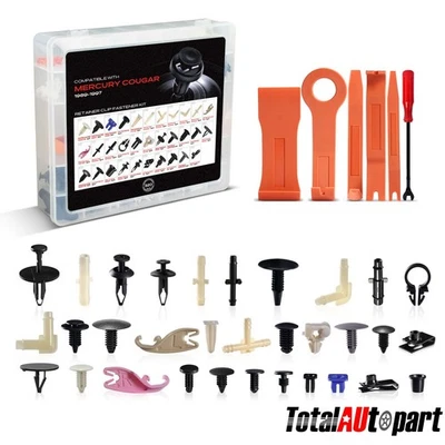 320x Kits de clips de retención de panel de ajuste de conector de manguera de vacío para Mercury Cougar Foto 1 de 4