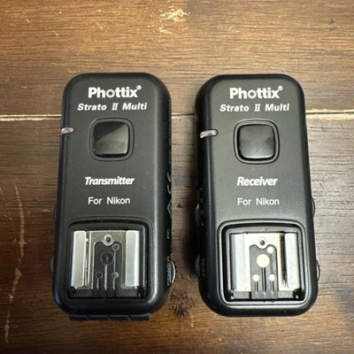 Phottix Strato II Multi for Nikon (Receiver and Transmitter) - Image 1 of 2