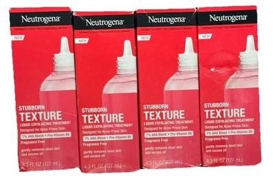 Tratamiento exfoliante líquido textura obstinada 4x Neutrogena piel propensa al acné Foto 1 de 4