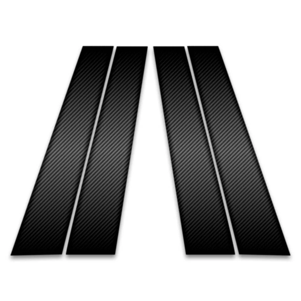 4pc Carbon Fiber Pillar Post Covers for 2012-2016 Audi Allroad - Image 1 of 1