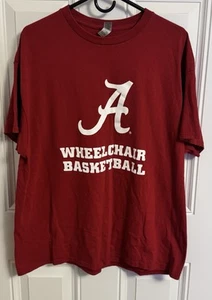 Alabama Crimson Tide Wheelchair Basketball Team T Shirt XL - Picture 1 of 2
