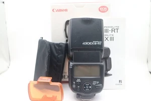 Canon 430EX III-RT Speedlite Wireless TTL Flash Excellent Condition JAPAN - Picture 1 of 7