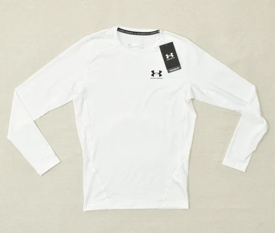 Camisa de compresión manga larga Under Armour HeatGear para hombre talla regular L NUEVA Foto 1 de 4