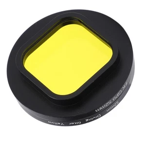 52Mm Yellow Camera Lens Contrast Filter For 9 Action Camera Lens Prot HLF - Picture 1 of 12