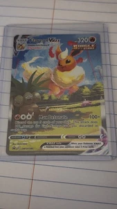 Tarjeta promocional holográfica Flareon VMAX SWSH180 CASI NUEVA/M Pokemon TCG - Imagen 1 de 1