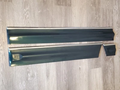 1997-2005 Buick Park Avenue 3pc 38u Caribe Green Lh Driver Trim Molding Cladding - Image 1 of 4
