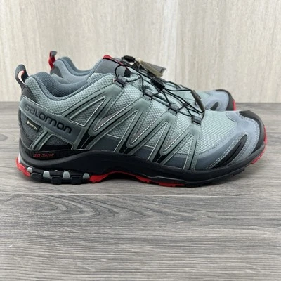 Salomon XA Pro 3D Gore Tex Talla 13 Hombres Gris Rojo Negro Impermeables Zapatos de Senderismo Foto 1 de 4