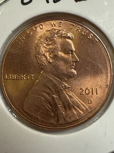 2011 D Lincoln Penny, P523 - Picture 1 of 2