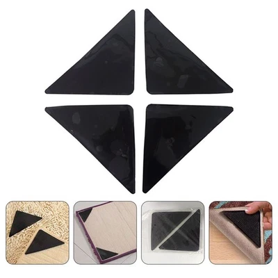 4 Pcs Home Accessories Office Rug Tape for Tile Floors Stickers - Image 1 of 4