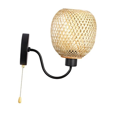 Wall Lights Lamp Shade E27 E26 Lampshade Bamboo for Barn - Image 1 of 4