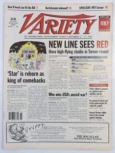 VARIETY NOVEMBER 11-17 1996 ROMEO & JULIET BAZ LUHRMANN BERNARDO BERTOLUCCI VGD - Bild 1 von 5