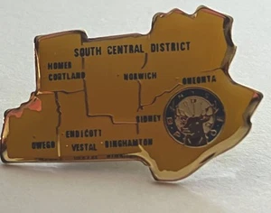 Pin BPOE Elks para South Central District, Nueva York, 9 Elks Lodges - Imagen 1 de 5