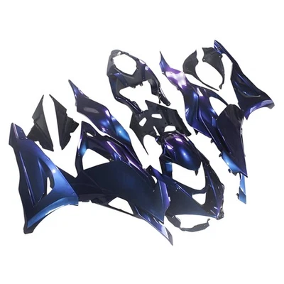 Injection Chameleon Blue Purple Fairings for Kawasaki Ninja ZX6R ZX636 2024 2025 Foto 1 de 4